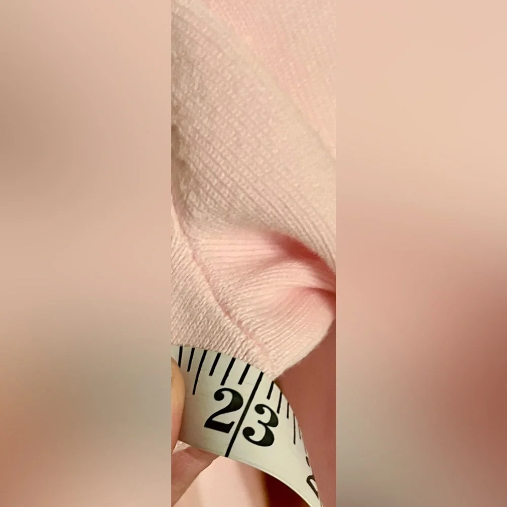 Croft & Barrow Pink V-Neck Cardigan Sweater Size Large Pastel Coquette Preppy - Picture 11 of 11